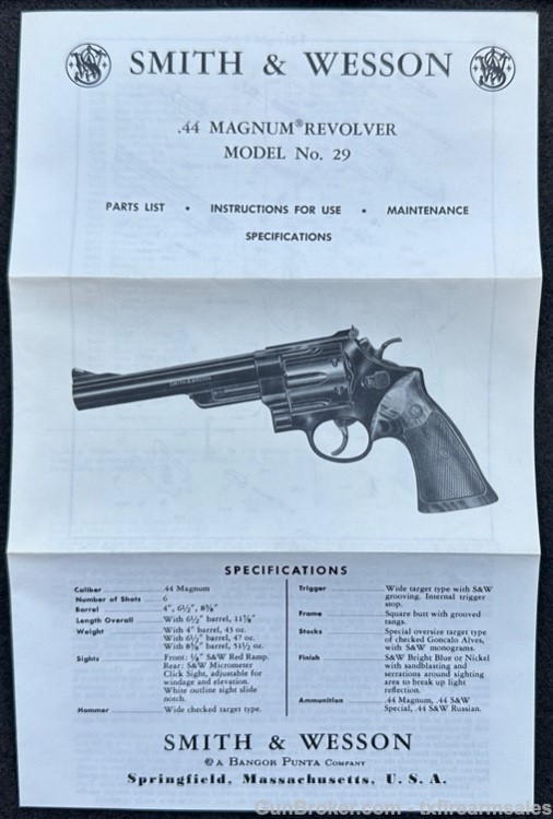 S&W 29-2 6" .44 Mag, Pinned & Recessed, Dirty Harry, 1979-img-47
