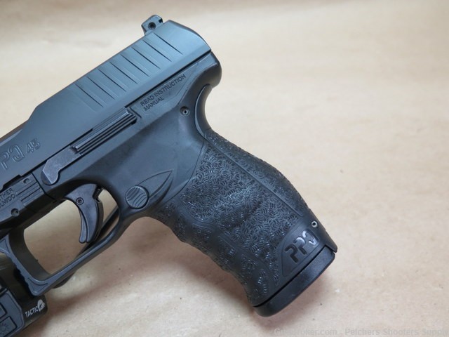 Walther PPQ 45ACP Made in Germany W/Green Laser/Flashlight -img-10