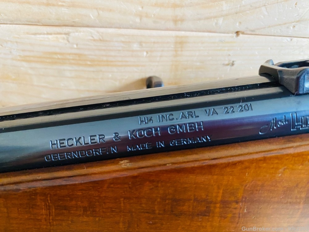 RARE H&K Model 270 22 LR Heckler Koch HK 22LR Semi Auto Rifle IB Code 1981-img-14