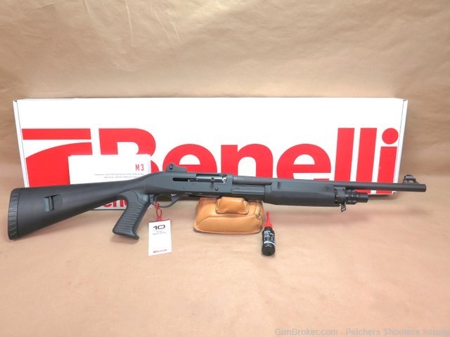 Benelli M3 Tactical 12ga Semiauto/Pump Action Factory #11606 Brand New-img-0