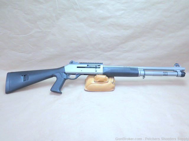 Benelli M4 Tactical H2O Titanium Cerakote 12ga Pistol Grip 11794 New in Box-img-1