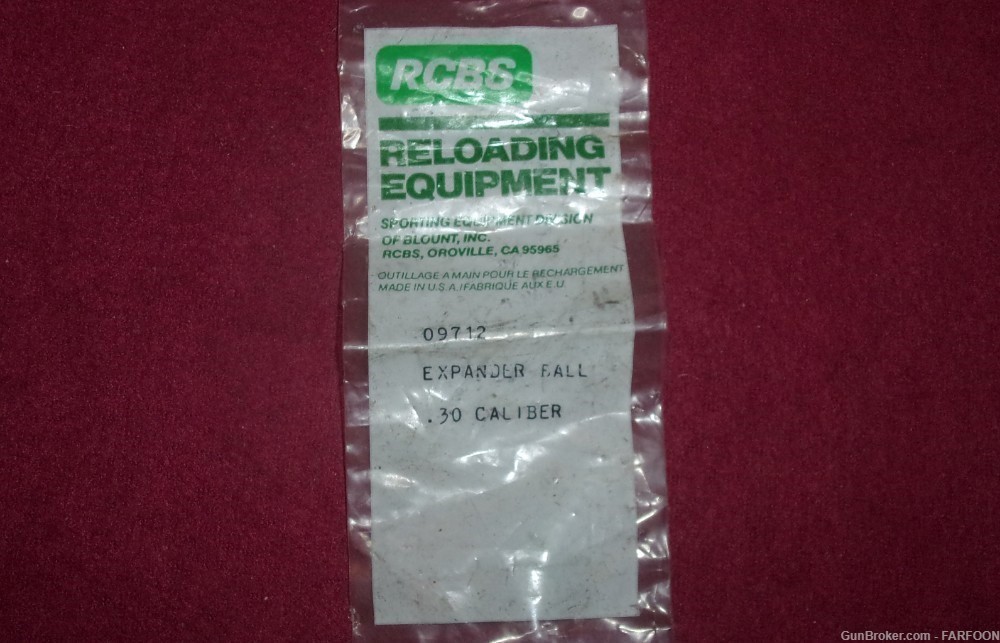 RCBS EXPANDER BALL .30 CALIBER 09712 (NIB)-img-2