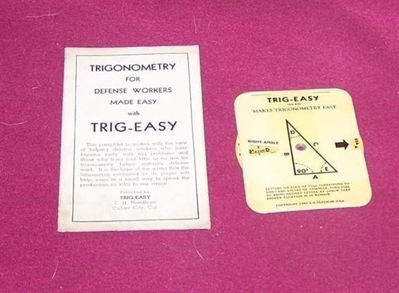 TRIG-EASY FOR DEFENSE WORKERS(1942)-img-0