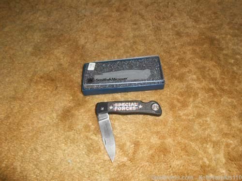  SW-806 - Smith & Wesson Special Forces Knife, Marked First Prod.-img-0
