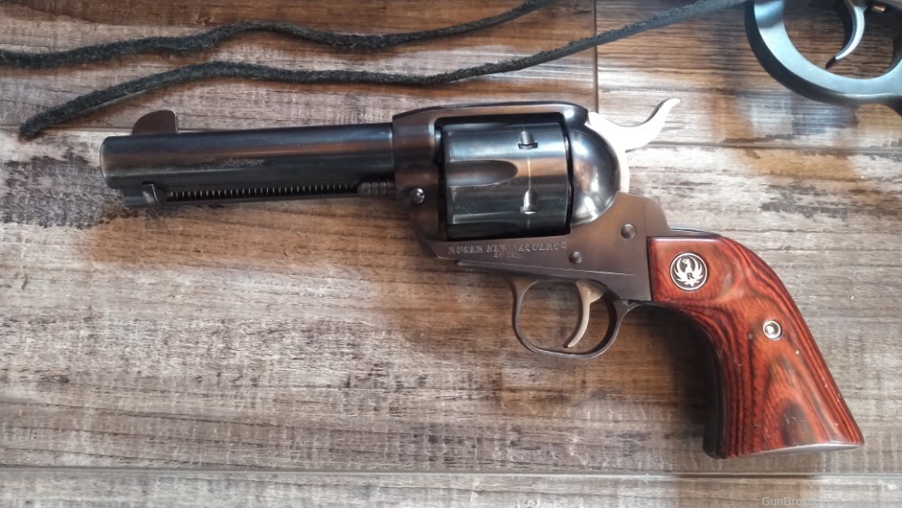Ruger New Vaquero .45lc cowboy gun six shooter!-img-1