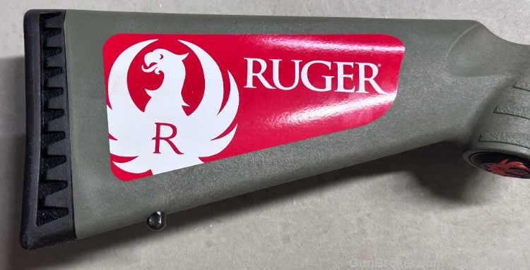 Ruger American Predator 6.5 Creedmoor 22" 4+1 Moss Green Threaded CR OD-img-28
