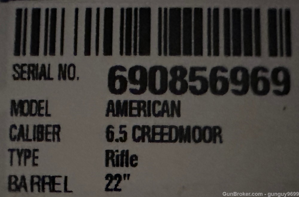 Ruger American Predator 6.5 Creedmoor 22" 4+1 Moss Green Threaded CR OD-img-36