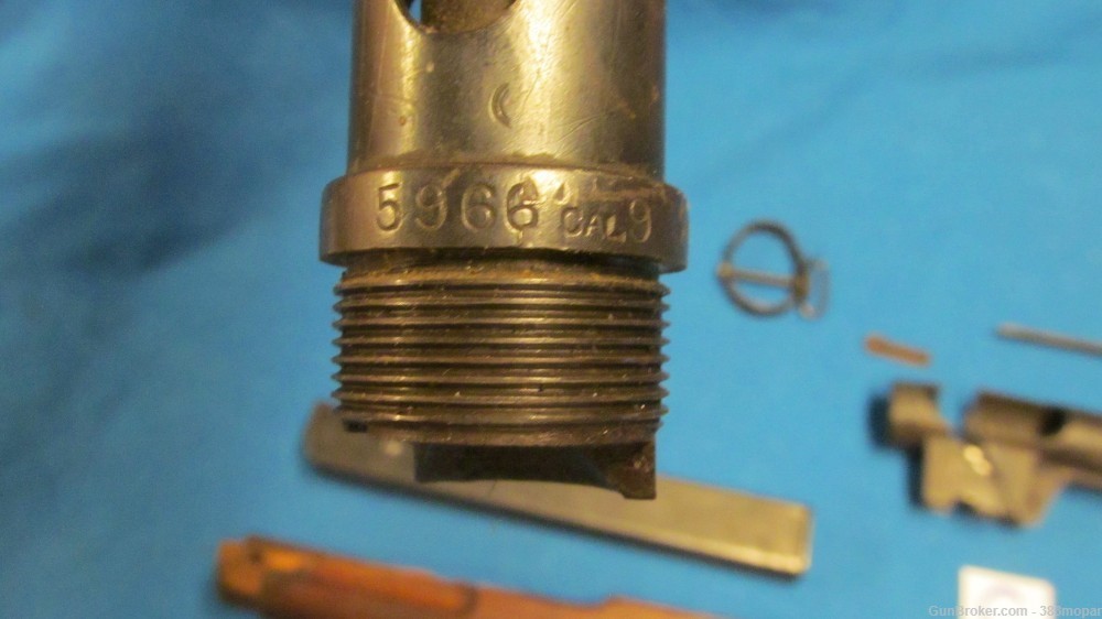 (C) WWII Beretta MAB smg 9mm M38 38 38A MP38 M38A Parts Kit Set-img-6