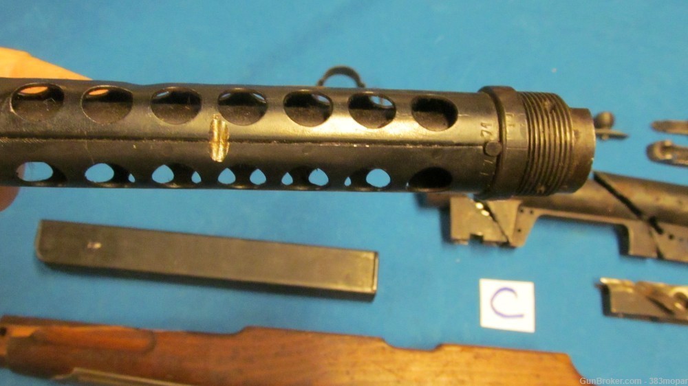 (C) WWII Beretta MAB smg 9mm M38 38 38A MP38 M38A Parts Kit Set-img-4