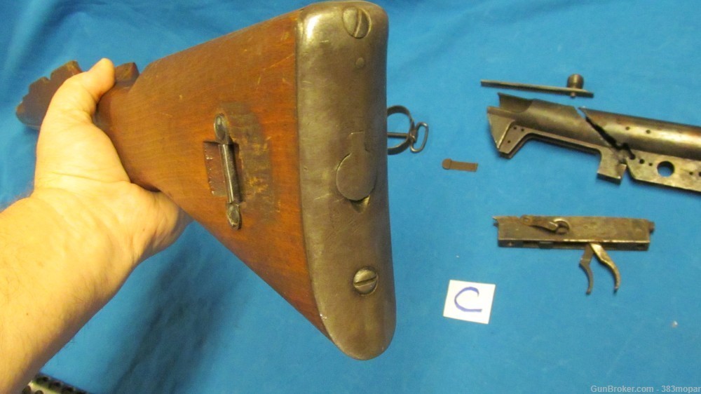 (C) WWII Beretta MAB smg 9mm M38 38 38A MP38 M38A Parts Kit Set-img-34