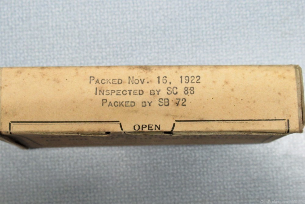 Model 1903 Springfield Gallery Practice Box unprimed Brass cases-img-2