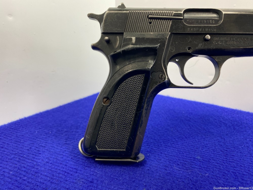 1985 FN Browning Hi-Power 9mm Blue 4.75" *RENOWNED SEMI-AUTO PISTOL*-img-31