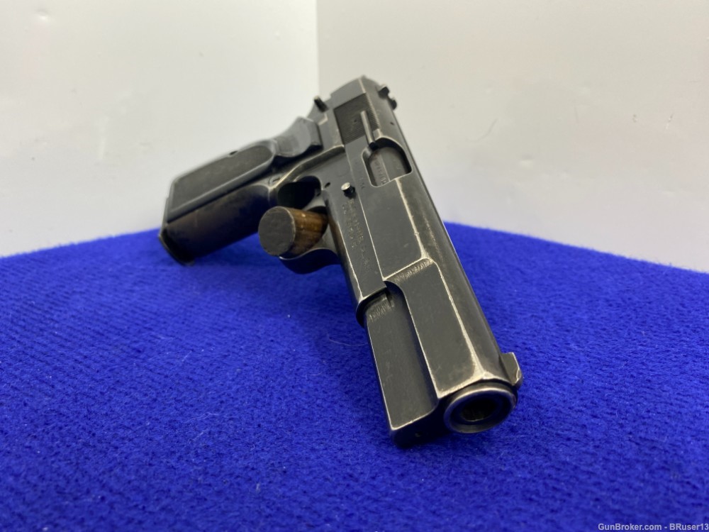 1985 FN Browning Hi-Power 9mm Blue 4.75" *RENOWNED SEMI-AUTO PISTOL*-img-16