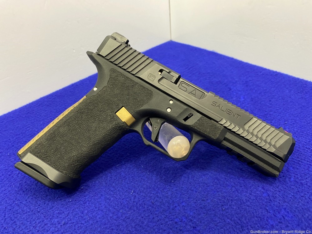 Salient Arms Blu 9mm Luger Black/Gold *WHAT GLOCK SHOULD HAVE BEEN*-img-8