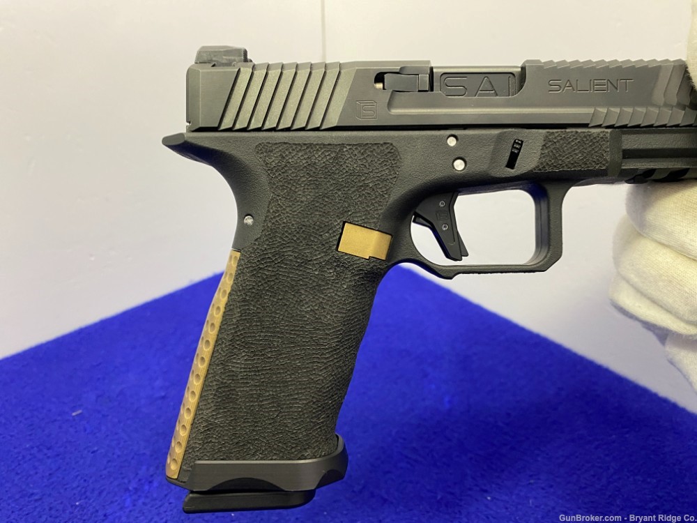 Salient Arms Blu 9mm Luger Black/Gold *WHAT GLOCK SHOULD HAVE BEEN*-img-28