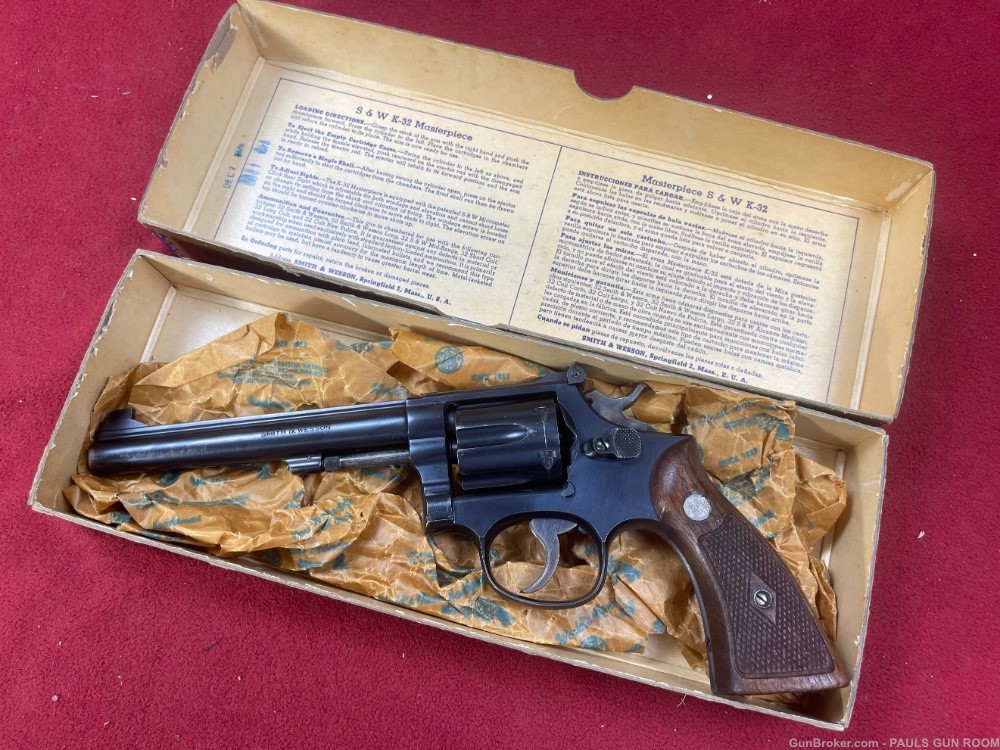 Smith & Wesson K-32 Original Box C&R -img-9