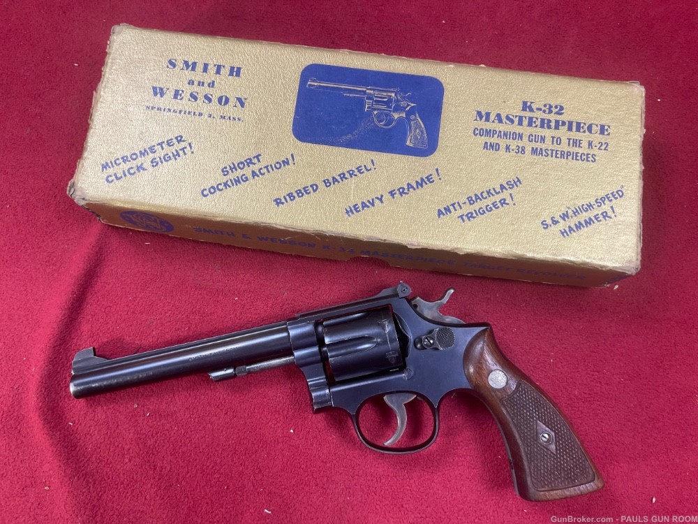 Smith & Wesson K-32 Original Box C&R -img-0