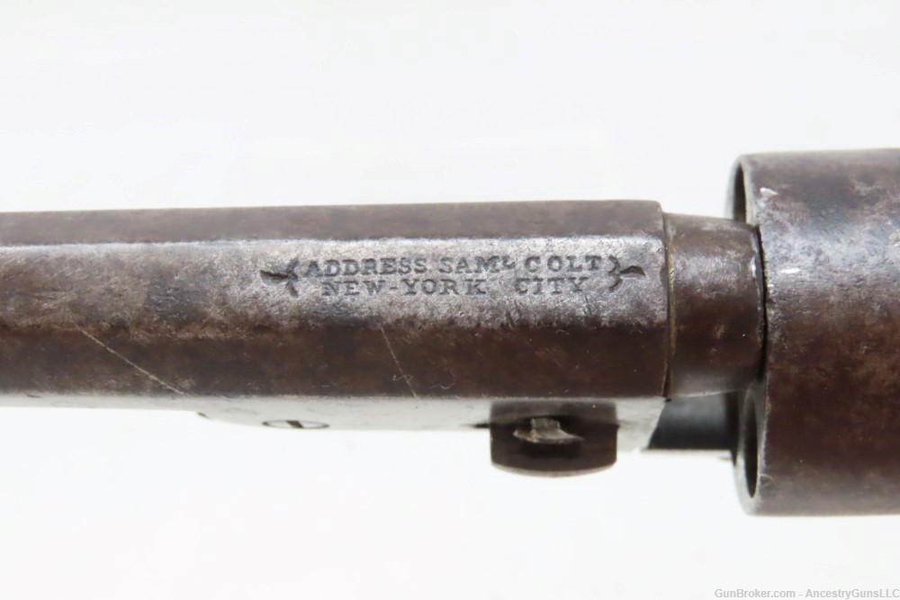 c1854 COLT 1849 POCKET Revolver FRONTIER CIVIL WAR Antique Antebellum -img-11