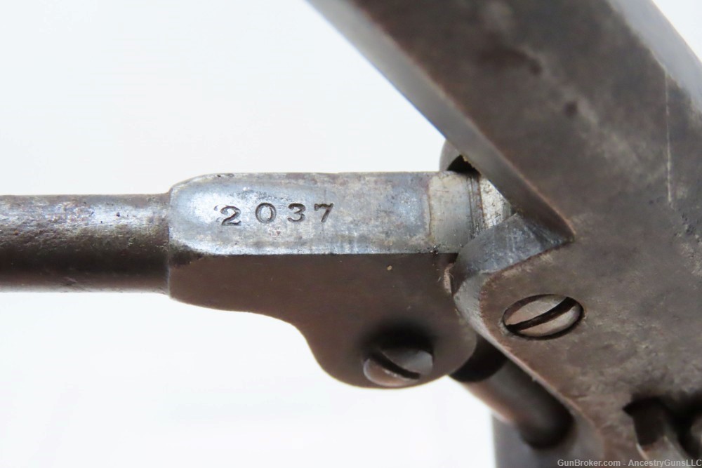 c1854 COLT 1849 POCKET Revolver FRONTIER CIVIL WAR Antique Antebellum -img-14