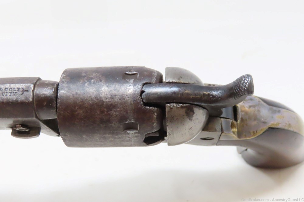 c1854 COLT 1849 POCKET Revolver FRONTIER CIVIL WAR Antique Antebellum -img-10