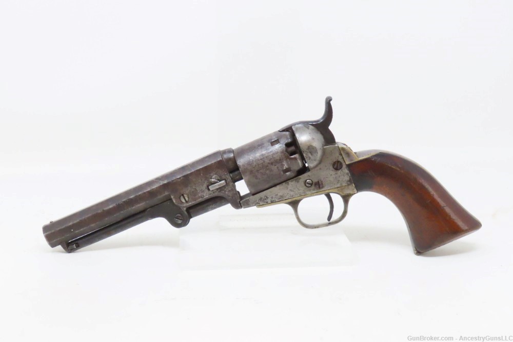 c1854 COLT 1849 POCKET Revolver FRONTIER CIVIL WAR Antique Antebellum -img-4