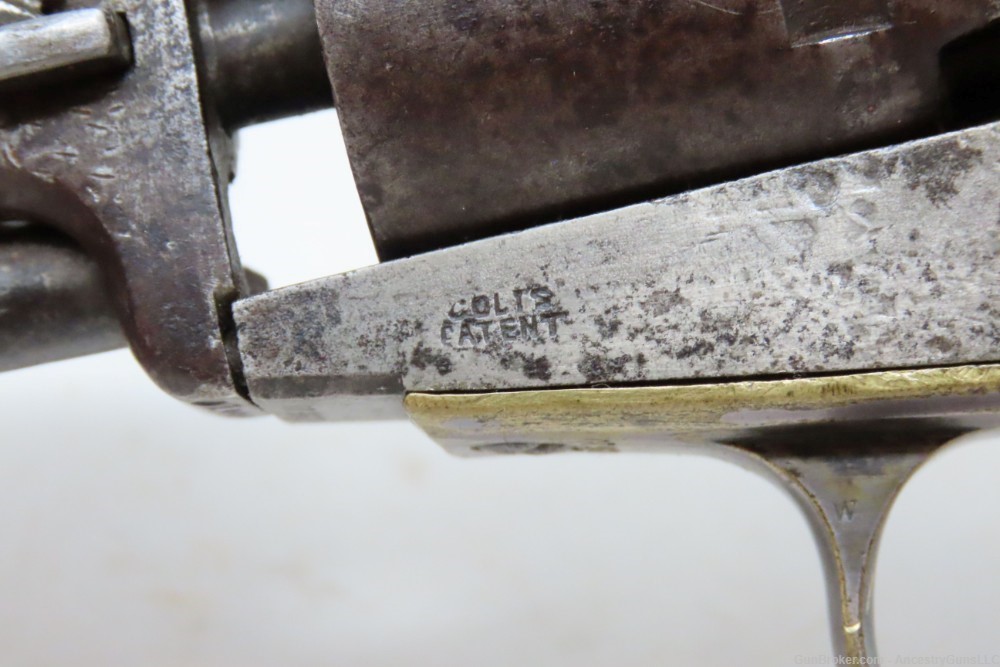 c1854 COLT 1849 POCKET Revolver FRONTIER CIVIL WAR Antique Antebellum -img-8