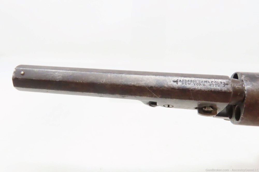 c1854 COLT 1849 POCKET Revolver FRONTIER CIVIL WAR Antique Antebellum -img-12