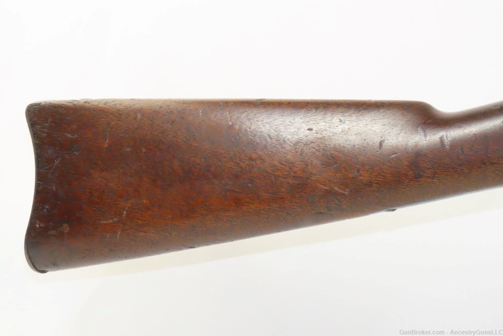 INDIAN WARS Antique U.S. SPRINGFIELD M1879 Trapdoor Rifle w/BAYONET & SLING-img-2