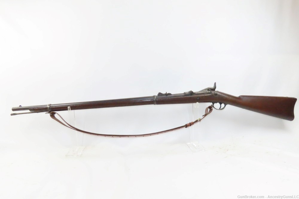 INDIAN WARS Antique U.S. SPRINGFIELD M1879 Trapdoor Rifle w/BAYONET & SLING-img-16