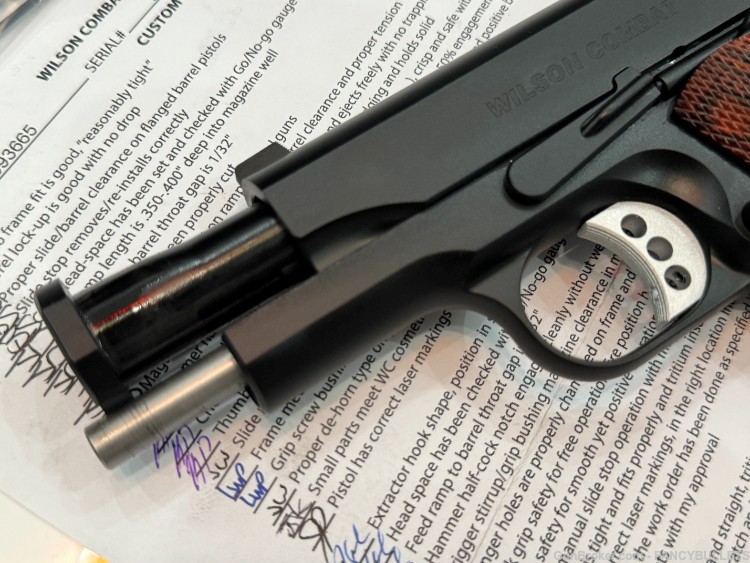 NEW, WILSON COMBART ELITE PROFESSIONAL 45ACP, CA APPROVED.-img-16