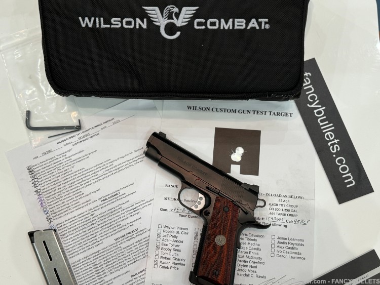 NEW, WILSON COMBART ELITE PROFESSIONAL 45ACP, CA APPROVED.-img-0