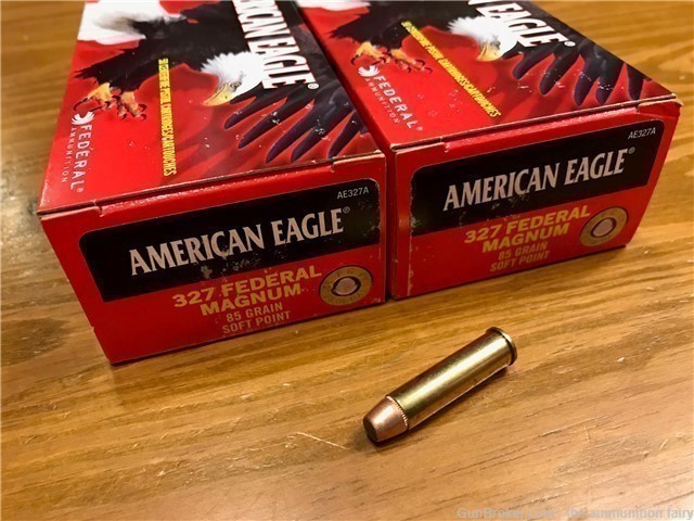 Ammunition Fairy !  327 Federal Magnum American Eagle 85gr #100-img-0