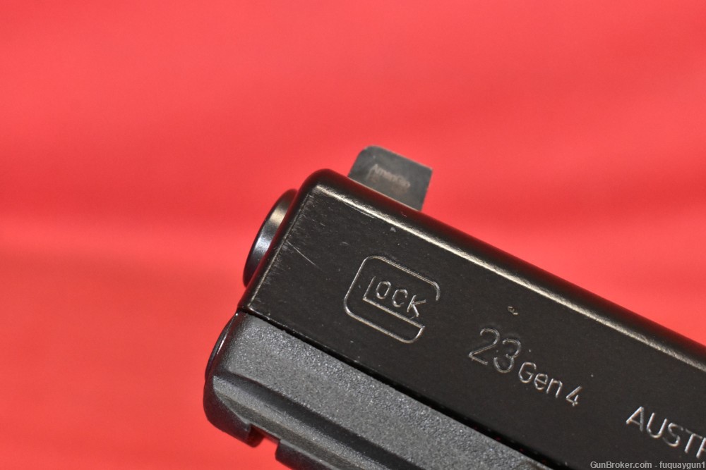 Glock 23 Gen 4 40 S&W Custom Finish & Optic Milled G23 23-23-img-19