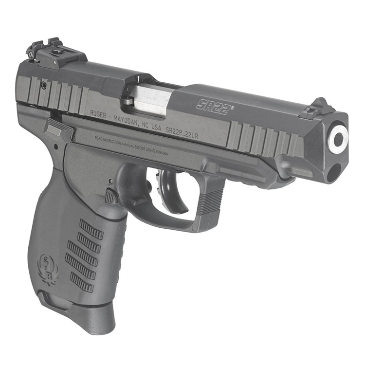 Ruger SR22 Pistol 22 LR Black 4.5 3620-img-2
