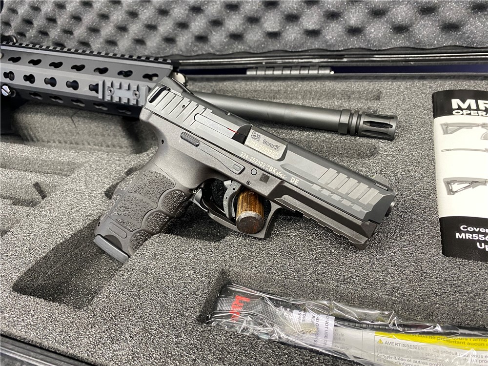 2019 Heckler Koch MR556A1 & VP9 *2-GUN SET W/CUSTOM FITTED HK CASE*-img-6