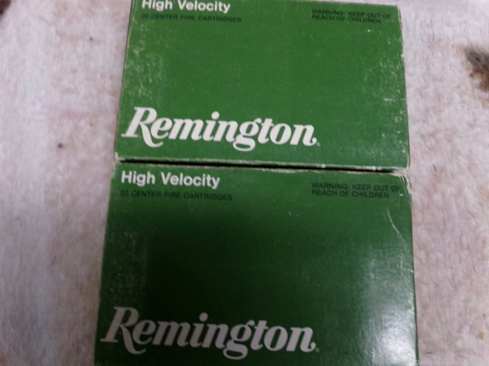 Two Full Boxes Remington 280 Rem in 165 Grain Soft Point Core-Lokt. Scarce-img-1