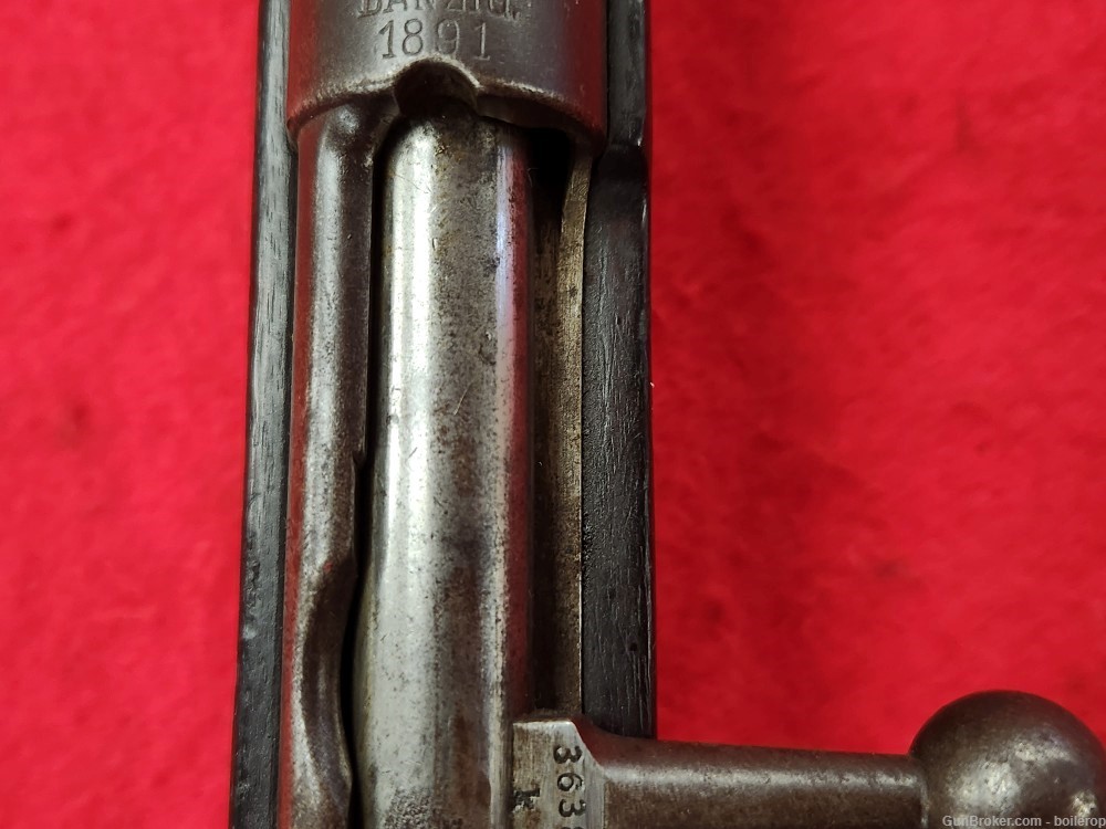 1891 WW1 German, Danzig Gewehr 88 rifle, 8mm Mauser, Turkish reissue-img-30