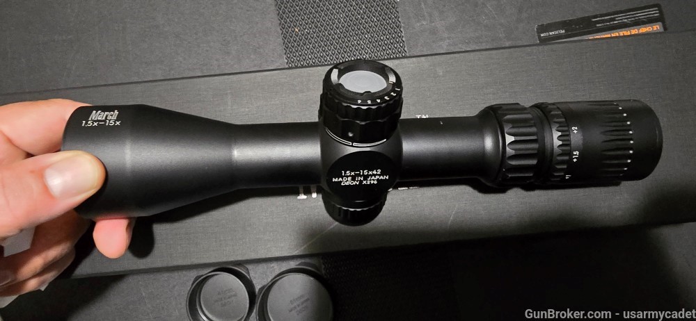 March 1.5x-15x42 FD-2 Reticle 0.1MIL Illuminated Riflescope D15V42IML-FD-2-img-4