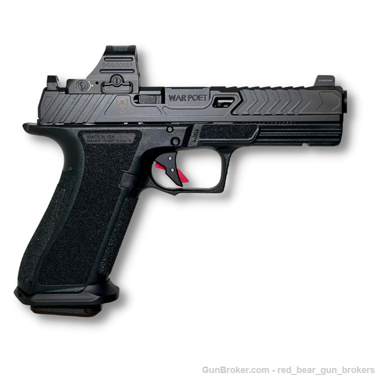 Shadow Systems DR920 WAR Poet 9mm Pistol w/ HOLOSUN 507C - SS-2079-H-img-0