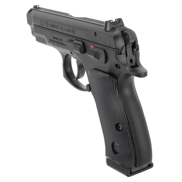 CZ-USA CZ 75 Compact Pistol 9mm Luger 3.75 -img-1