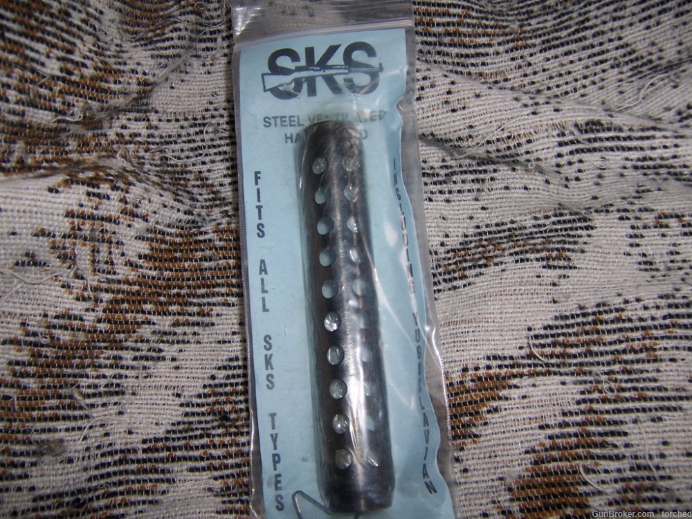 (Last One Left) SKS Metal Upper Hand Guard, Cheese Grater, Complete.-img-0