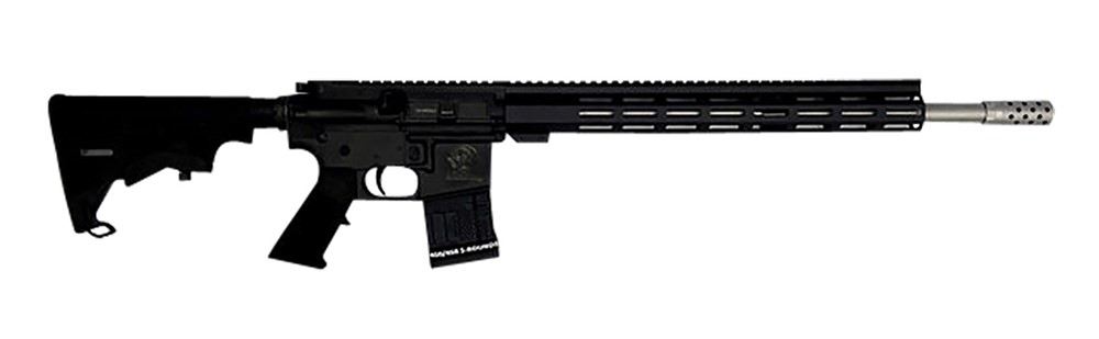 Great Lakes Firearms AR-15 450 Bushmaster Rifle 18 Black GL15450SSBLK-img-0