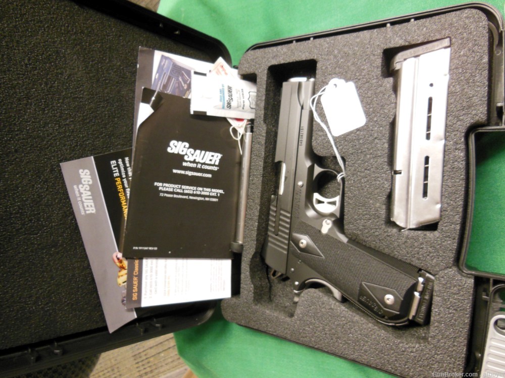 Sig Sauer 1911 Fastback Nightmare Carry 357 SIG 4.2" Sig-Sauer 1911 +3MAGS-img-0