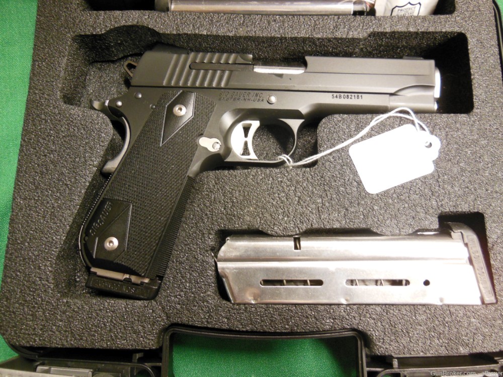 Sig Sauer 1911 Fastback Nightmare Carry 357 SIG 4.2" Sig-Sauer 1911 +3MAGS-img-1