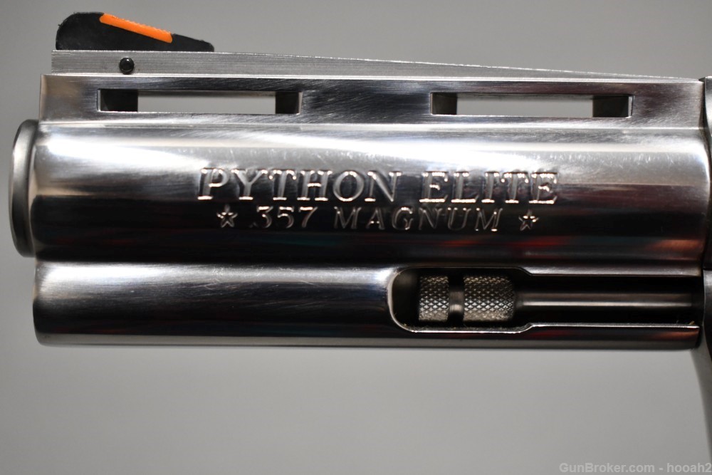 Superb Colt Python Elite 4" 357 Magnum Revolver w Box Early 1st Yr 1997-img-16