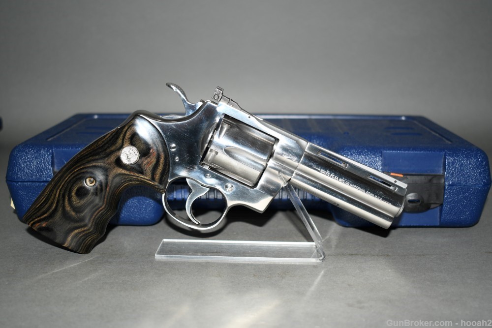 Superb Colt Python Elite 4" 357 Magnum Revolver w Box Early 1st Yr 1997-img-0