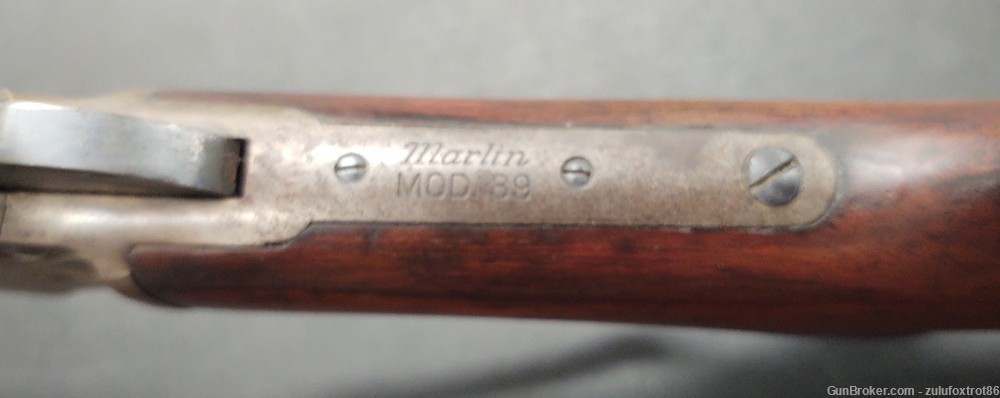 Marlin Model 39 Lever action 22 Original -img-14