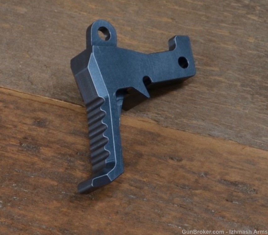 CZ Bren 2 Trigger, Safety, and Charging Handle Upgrade kit in Titanium Blue-img-0
