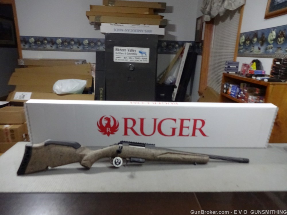 Ruger American Ranch Gen 2 7.62x39mm 16.10" Barrel Cobalt 46921 Gen II -img-0
