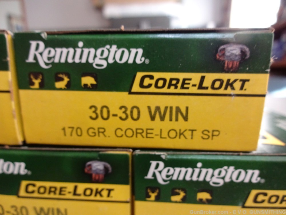 Remington  30-30 Winchester 170 gr  Core-Lokt  27820    100 ROUNDS -img-1